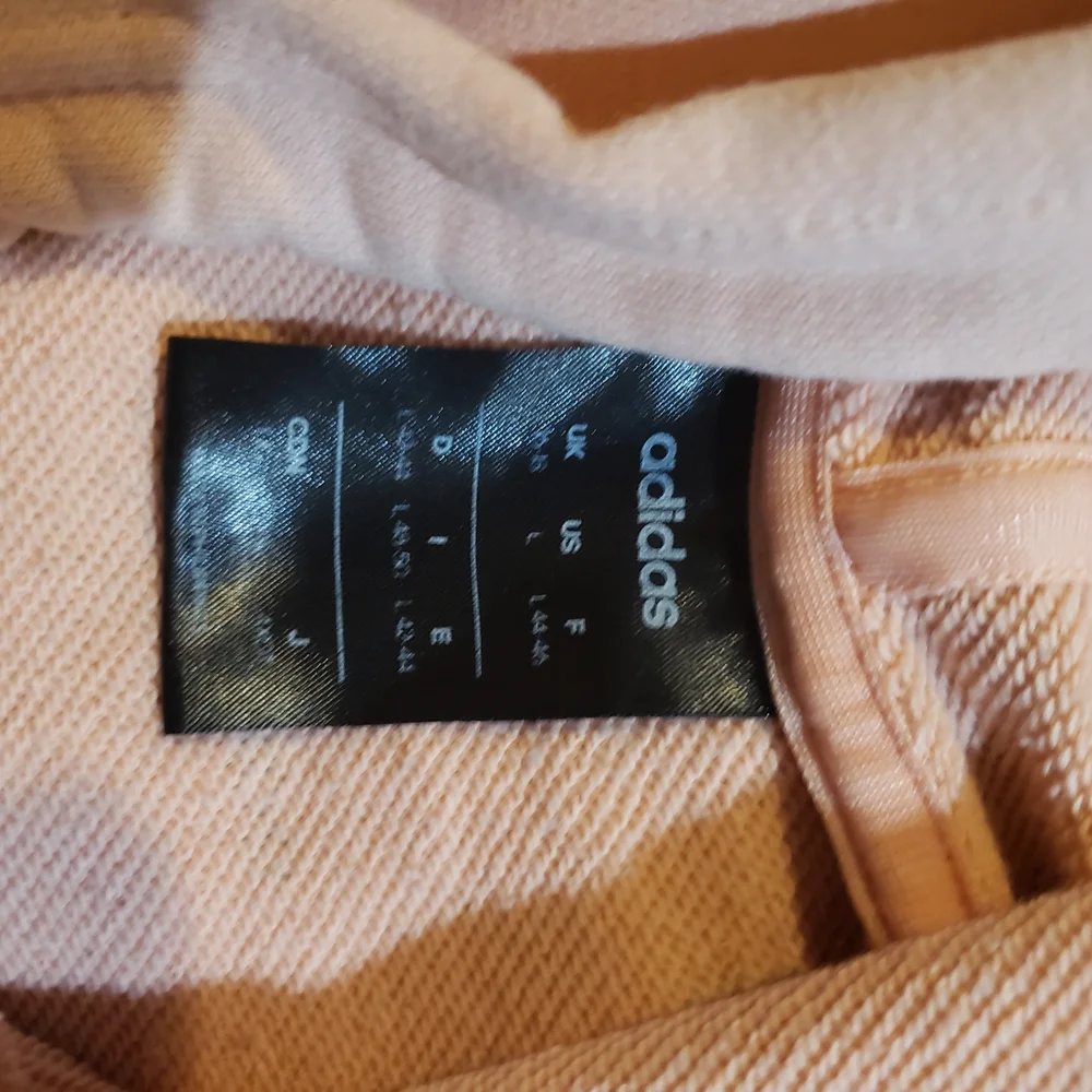 adidas Peach Logo Allover Print Hoodie - Picture 2 of 2